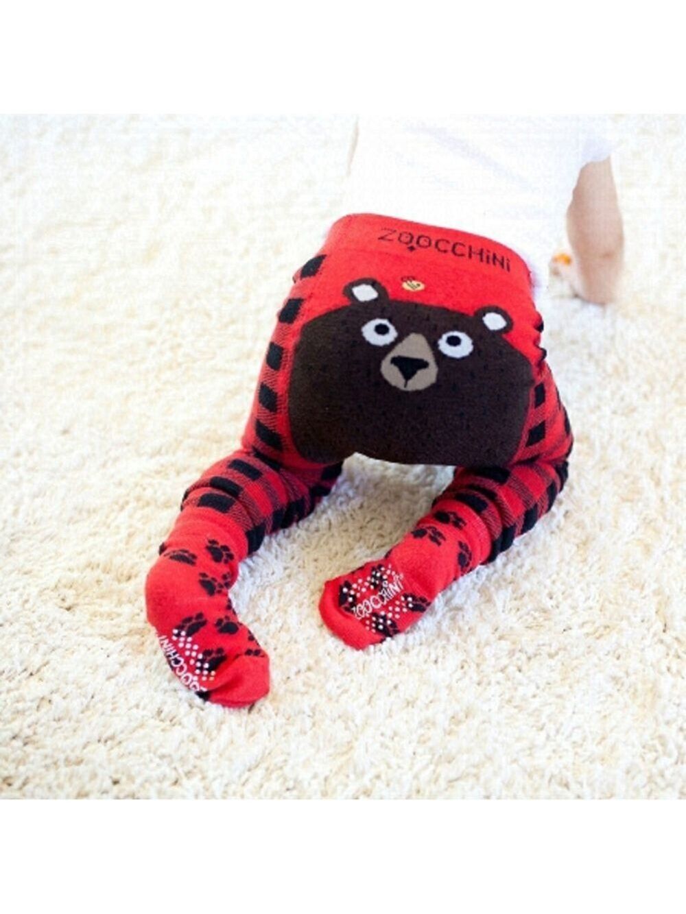 Zoocchini Legging & Sock Set. Bosley The Bear